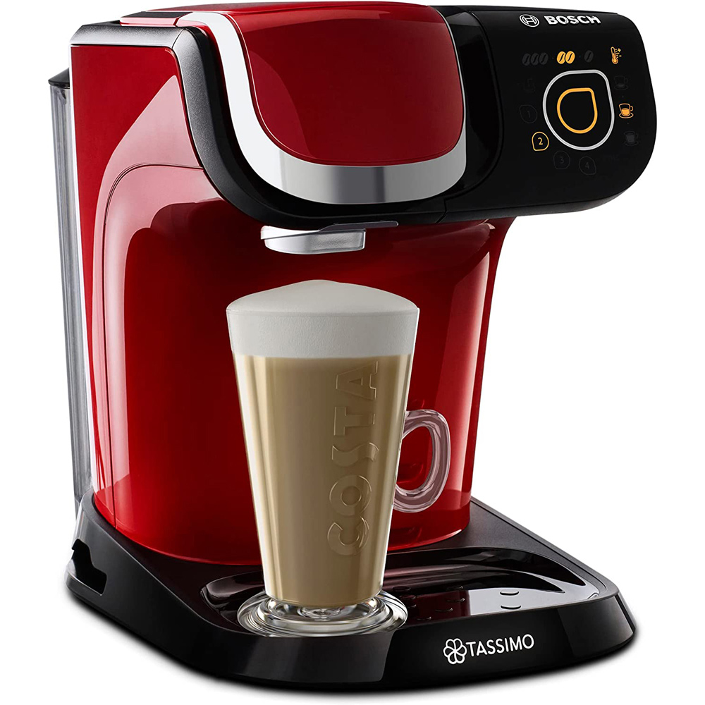 Tassimo by Bosch TAS6503GB My Way 2 Red 1.3L Coffee Machine Image 4