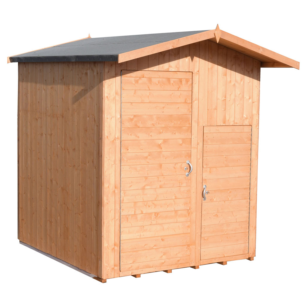Shire 6 x 6ft Dip Treated Shed Image 1