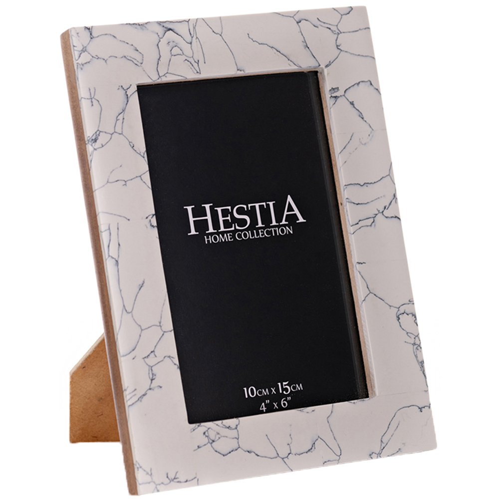 Premier Housewares Hestia Mono Stone Finish Frame 4 x 6 Inch Image 2