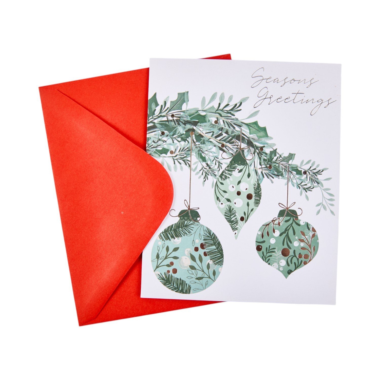 Pack of 15 Traditional Wreath Cards Image 5