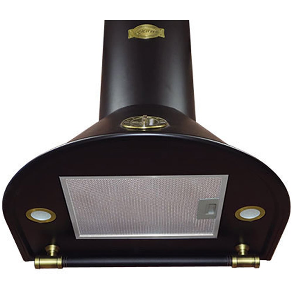 Kaiser Belle Epoque Black 60cm Wall Mounted Classic Cooker Hood Image 3
