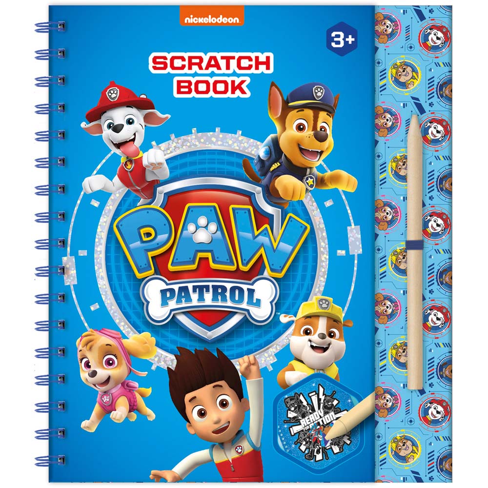 Paw Patrol Scratch Book Image 1