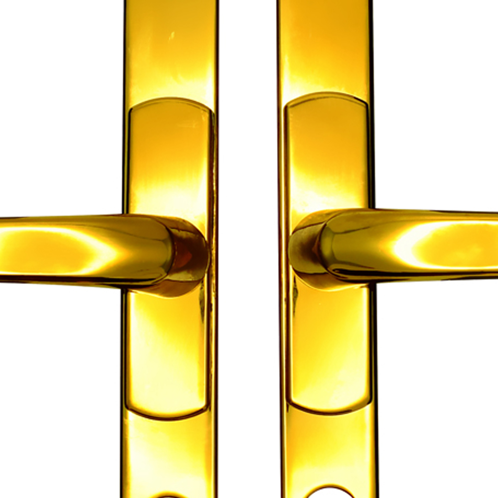 VERSA Gold UPVC Adjustable Door Handle Image 2