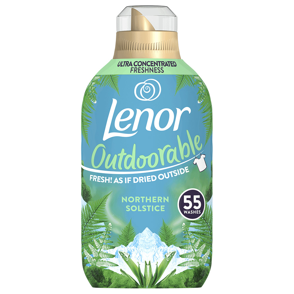 Lenor Outdoorable Northern Lights Fabric Conditioner 55 washes 770ml Image 2