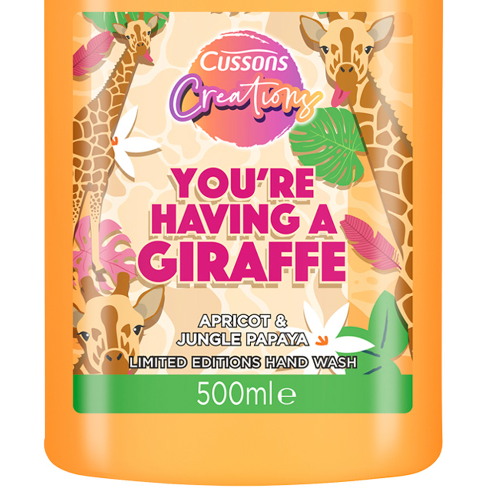 Cussons Creations Giraffe Bath Foam 500ml Image 3