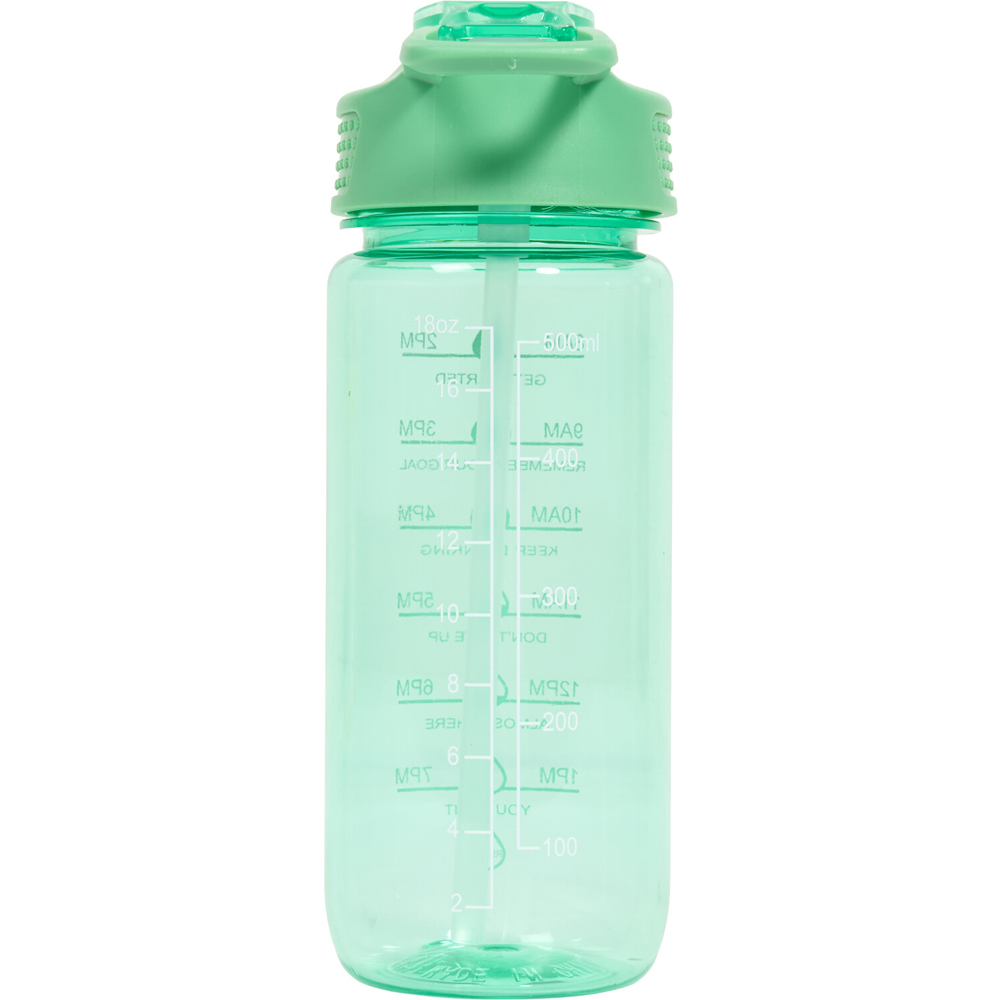 Flip-Up Straw Bottle with Handle Image 6
