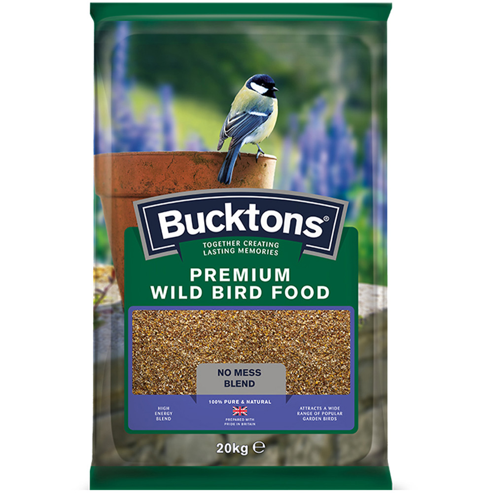 Bucktons Premium Wild Bird Food Seed Mix 20kg Image 1