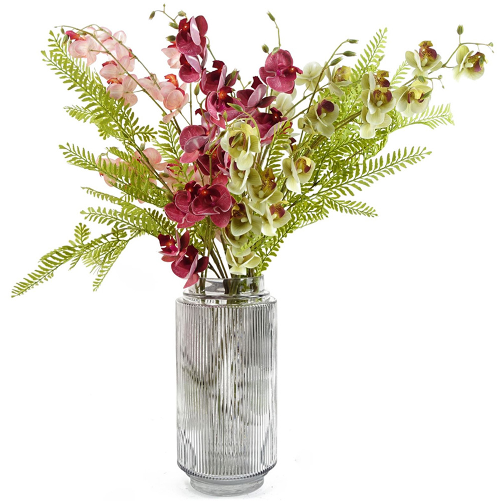 Leaf Himilayan Maidenhair Fern Single Stem Artificial Plant 3.1ft 6 Pack Image 9