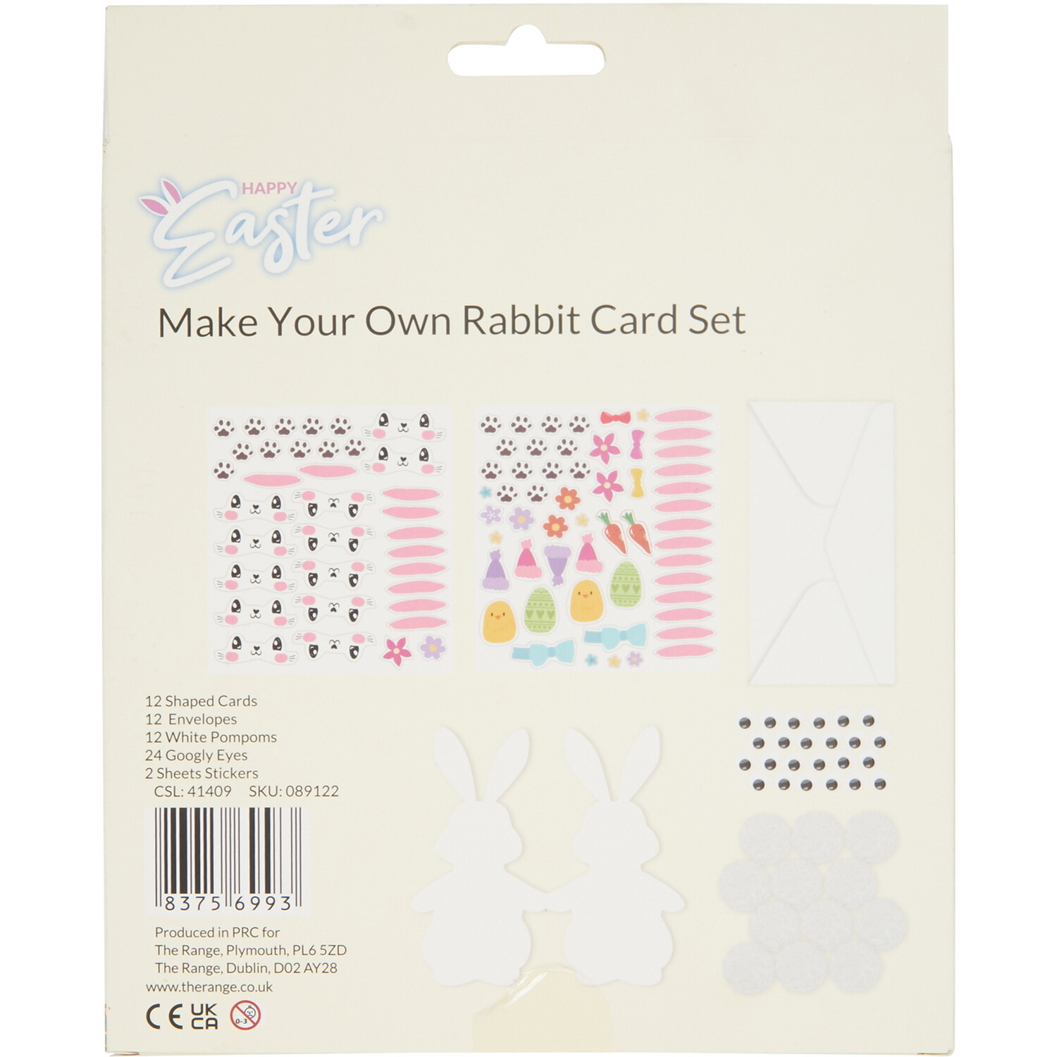 Easter Make Your Own Rabbit Card Set Image 5