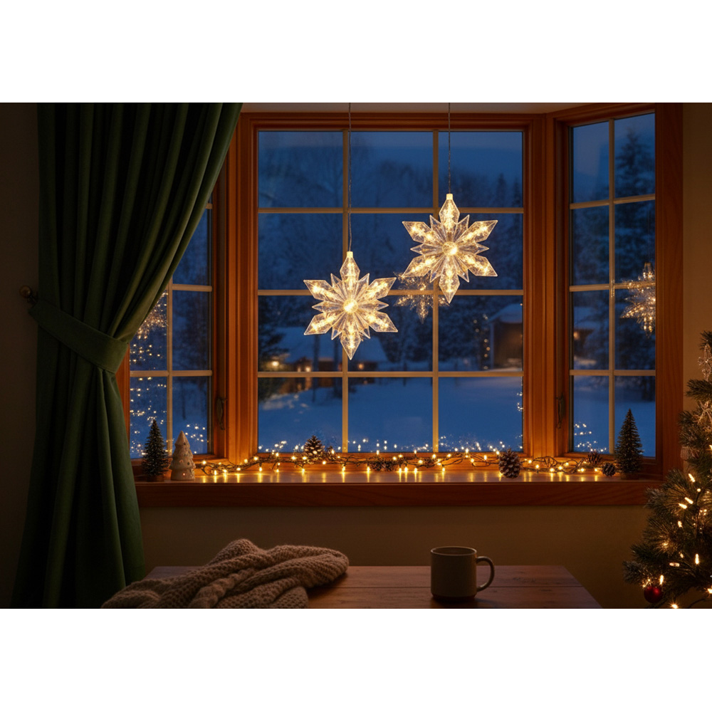 Avilo Warm White LED Indoor Hanging Star Image 3