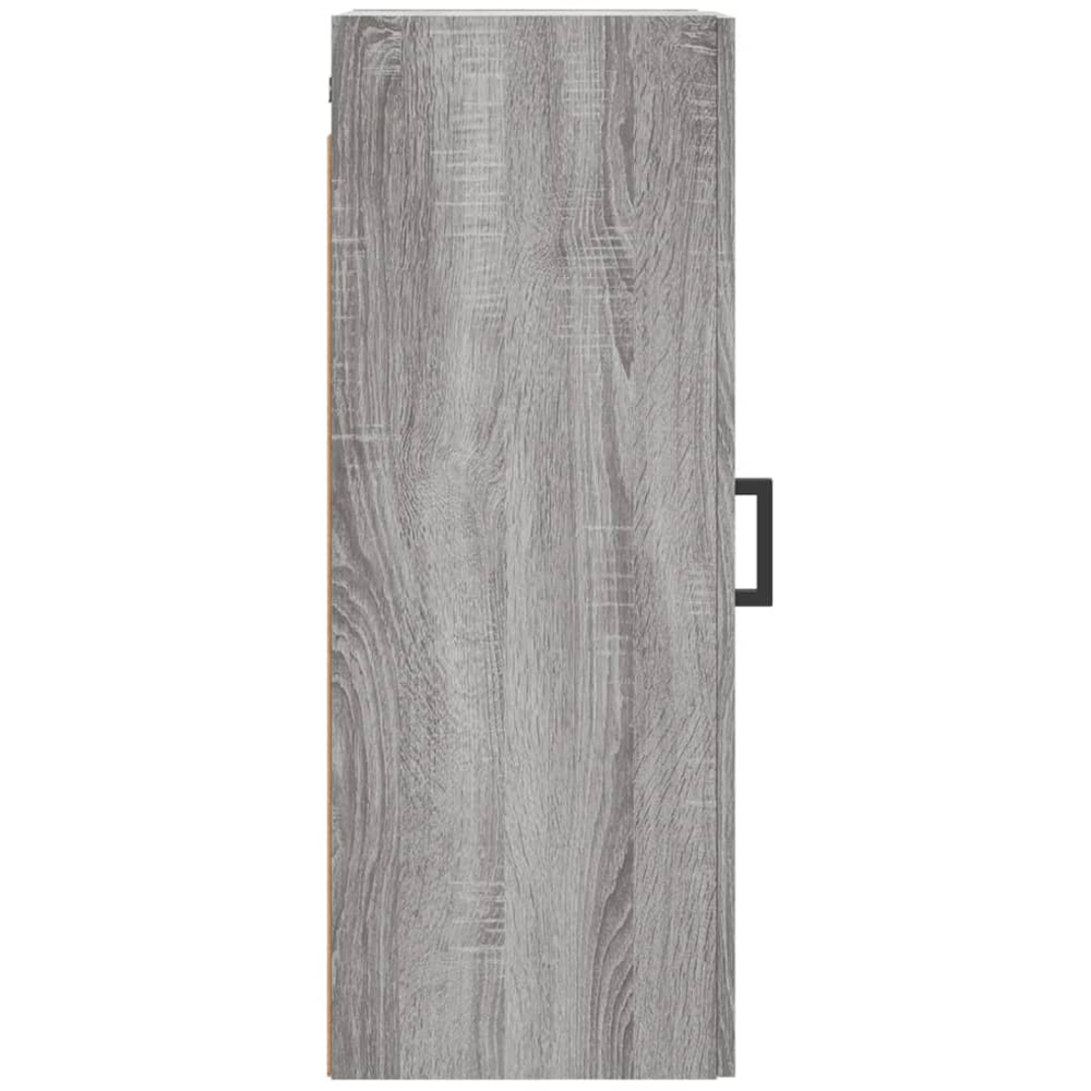 vidaXL Single Door Grey Sonoma Wall Mounted Cabinet Image 6