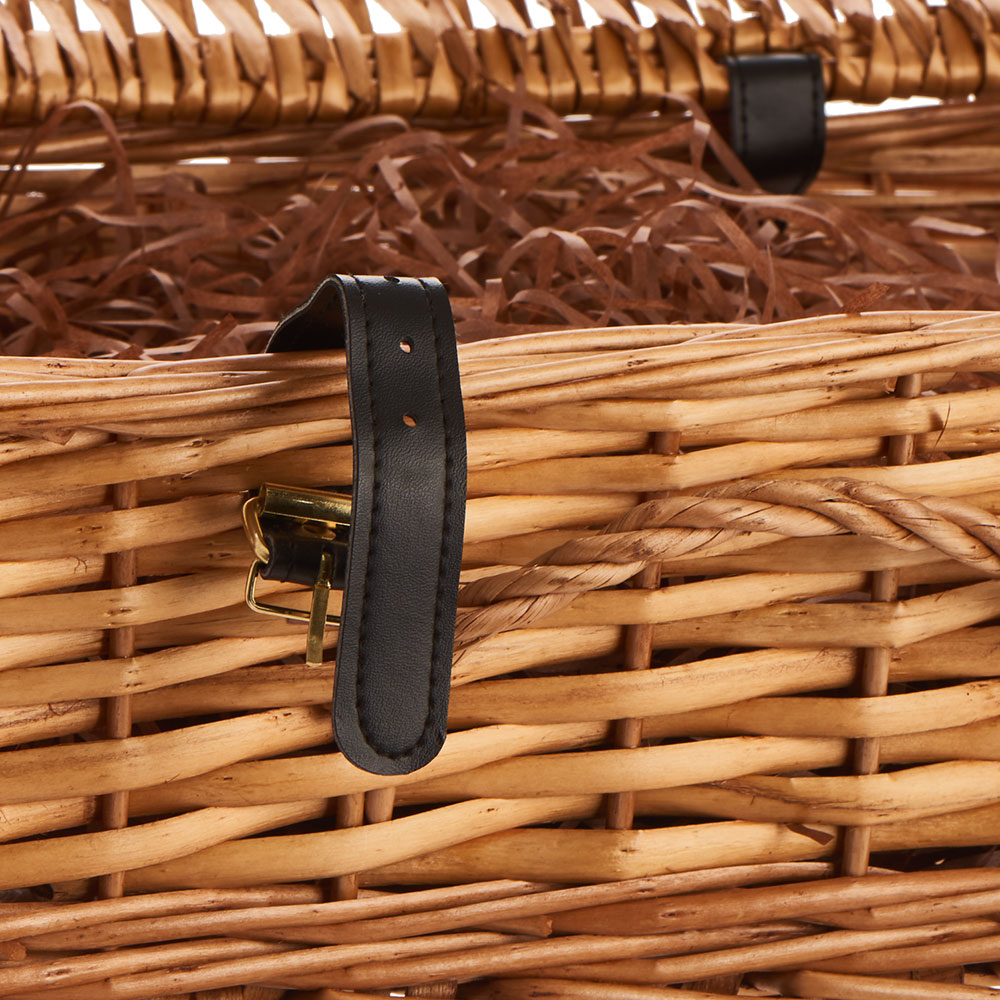 Wilko Wicker Hamper Basket Wilko