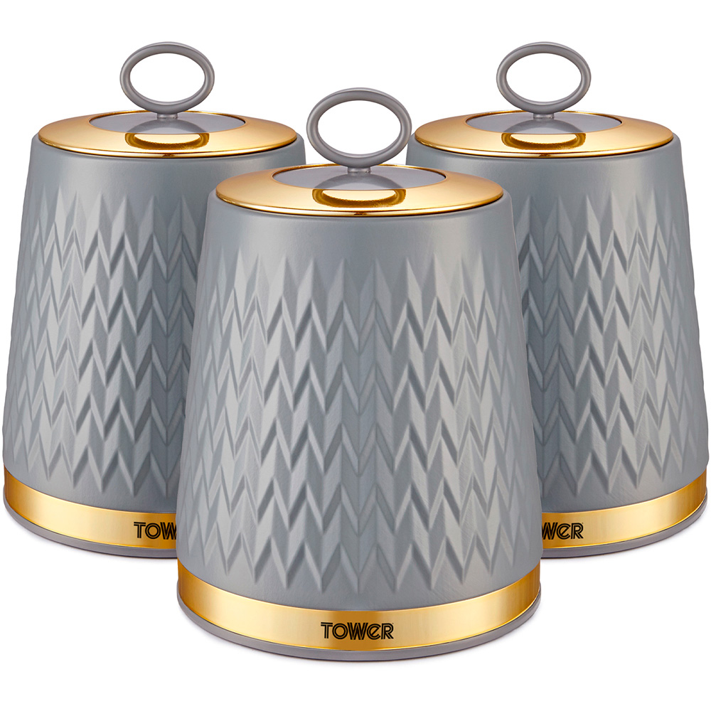 Tower 1.3L Empire Canisters 3 Pack Image 1