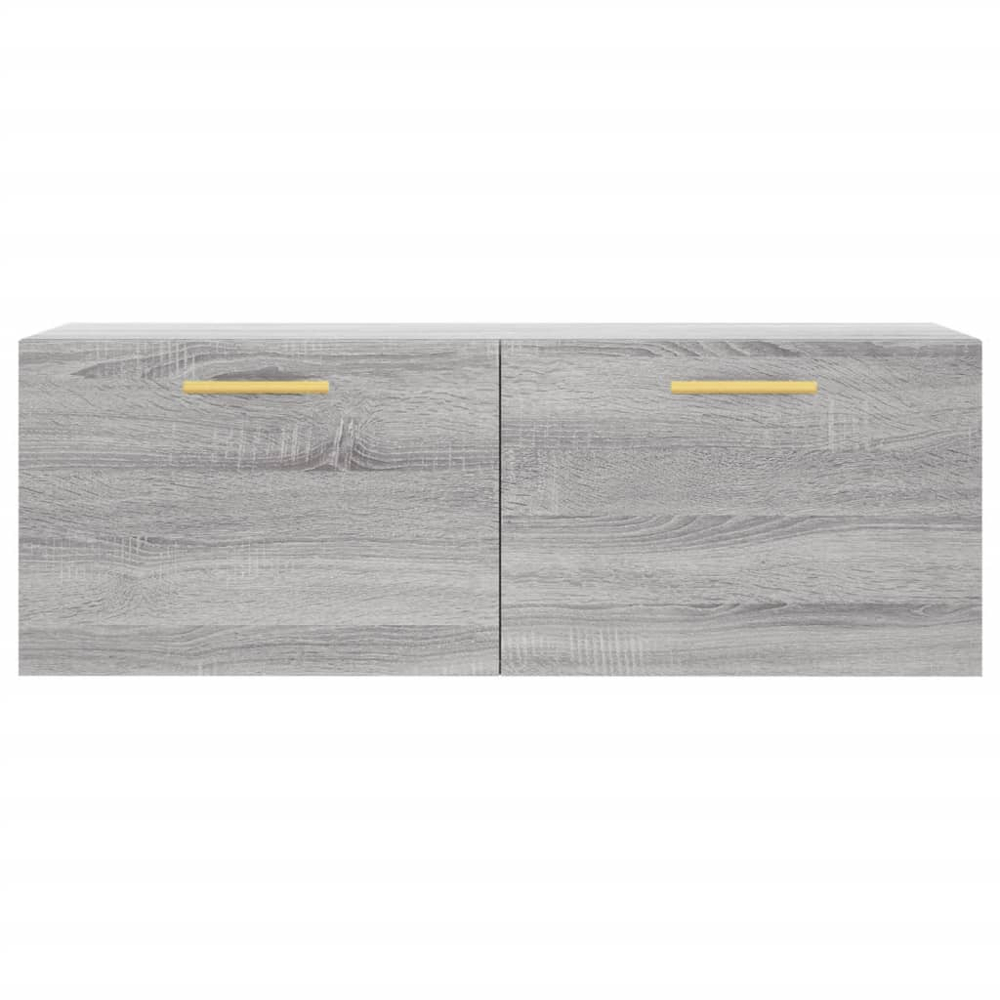 vidaXL 2 Door Grey Sonoma Wall Cabinet Image 5