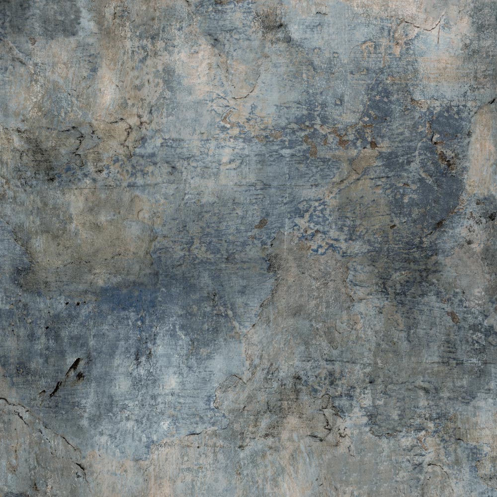 Grandeco Plaster Patina Castello Navy Wallpaper by Paul Moneypenny Image 1