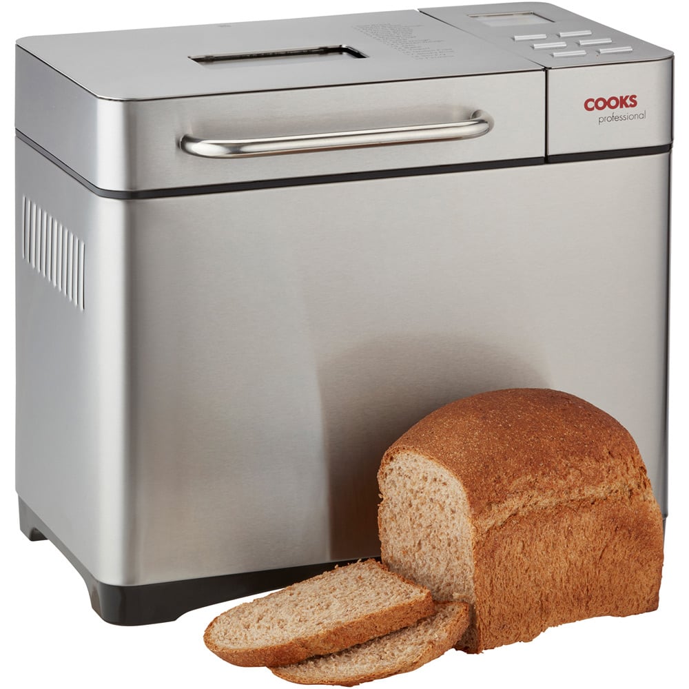 Cooks Professional G3271 Silver Bread Maker with Fruit and Seed Dispenser Image 3
