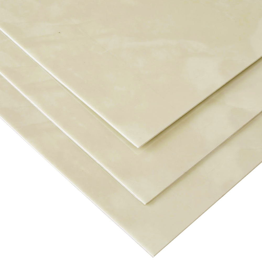 Living and Home Off White Marble Waterproof Wall Tile Sticker 60 x 30cm 10 Pack Image 5