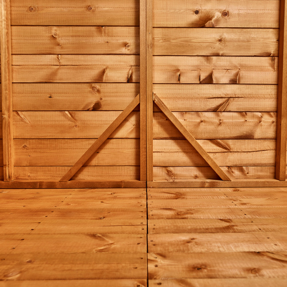 Power Sheds 16 x 8ft Pent Wooden Shed Image 4