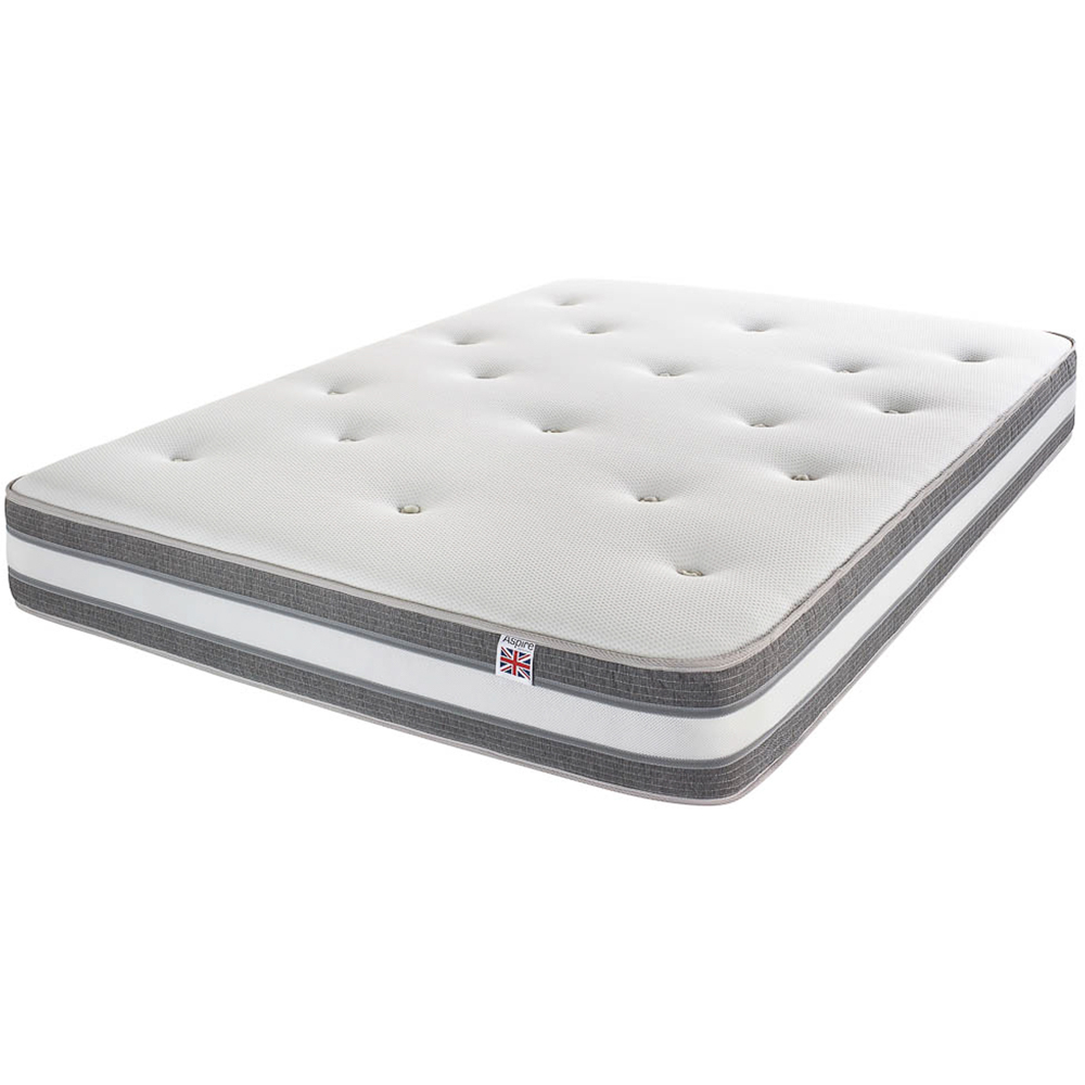 Aspire Pocket+ King Size Duo Breathe Airflow Dual Sided Tufted Mattress Image 1