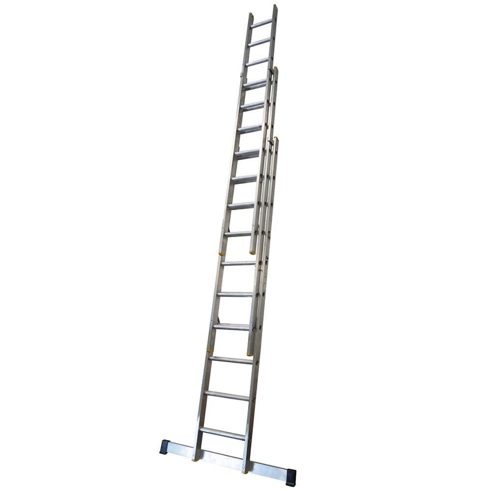 Lyte Ladders & Towers EN131-2 Professional 3 Section 30 Rung Extension Ladder Image 3