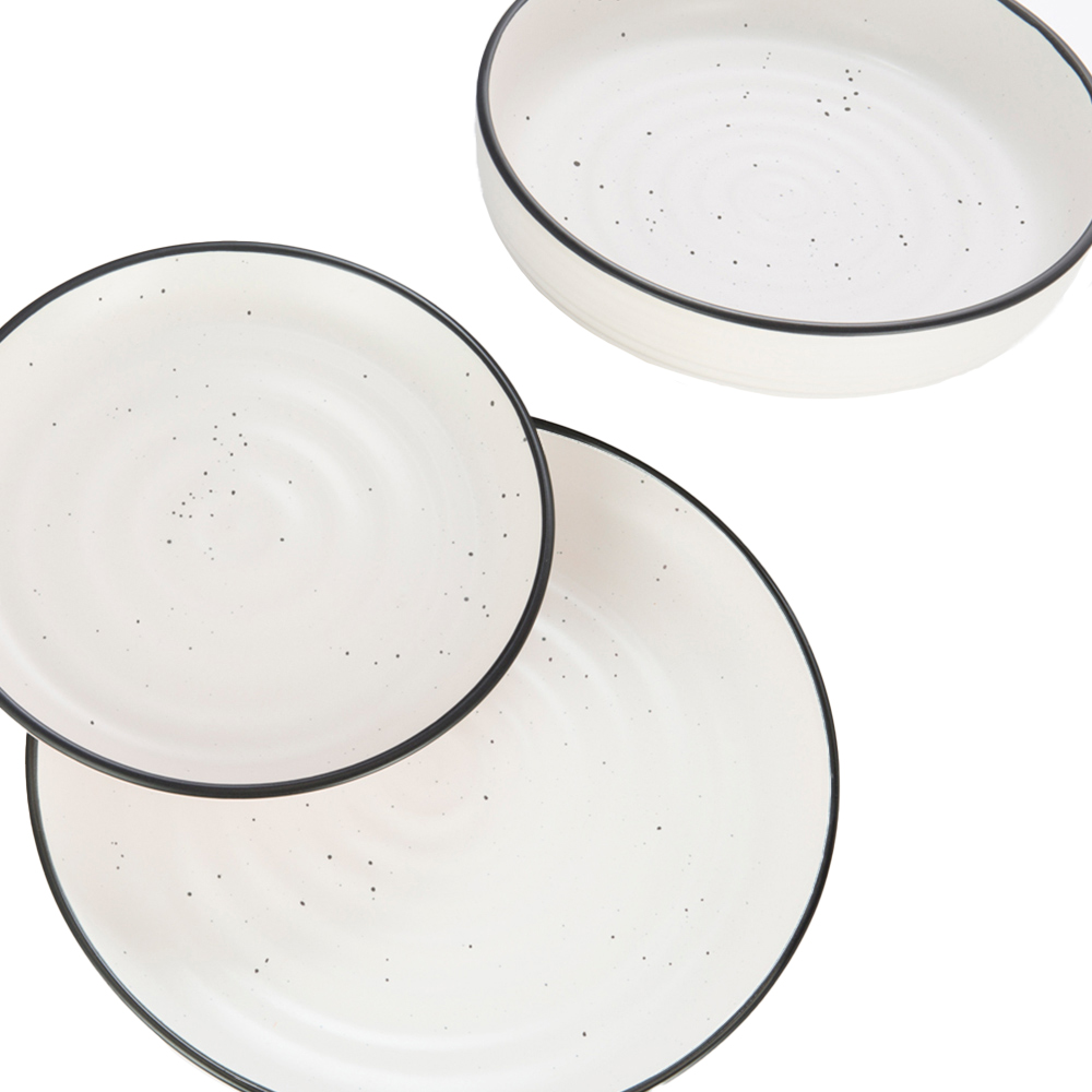 Waterside Speckle 12 Piece Dinner Set Image 3