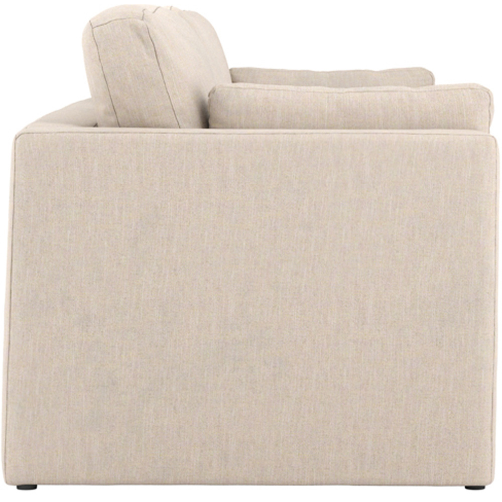 Newport 3 Seater Stone Sofa Image 5