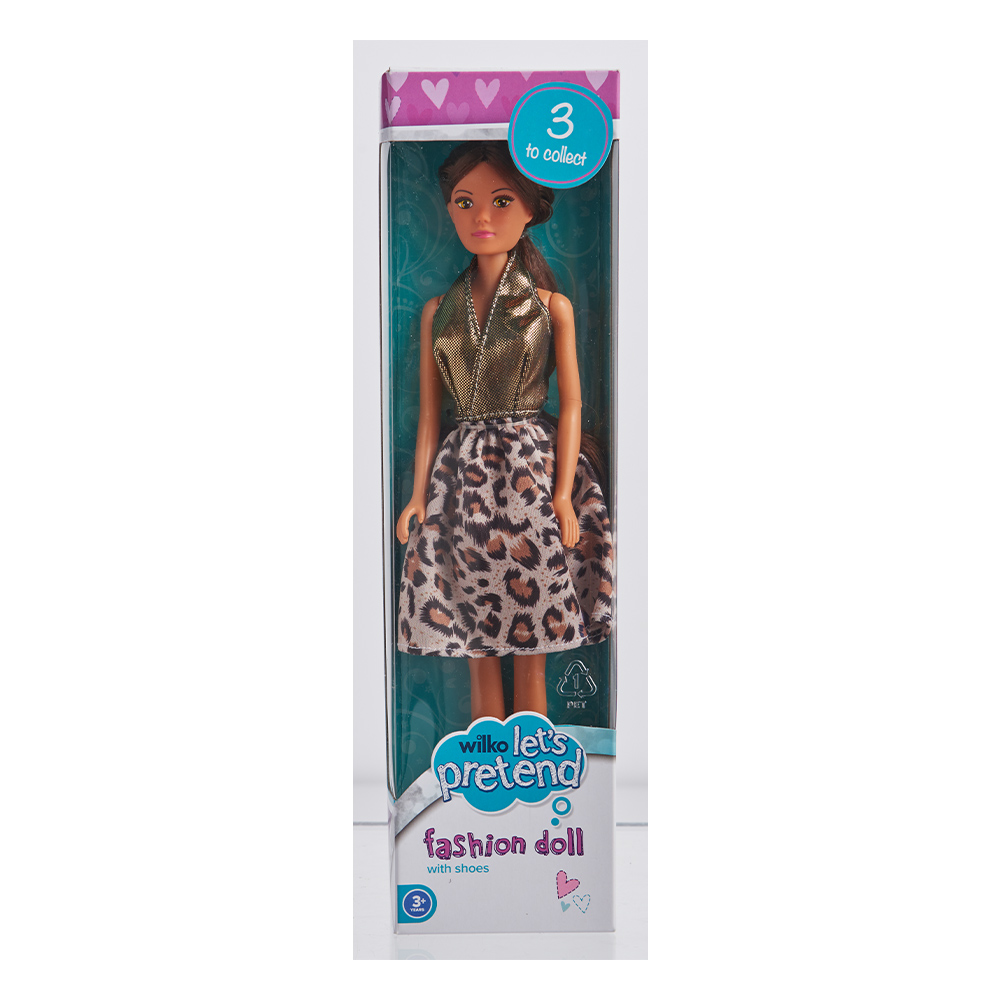 Single Wilko Fashion Doll in Assorted styles Image 5