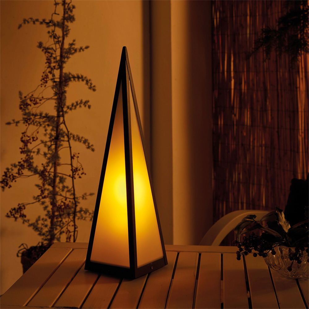 Luxform Global Battery-Powered Pyramid Lamp Image 2