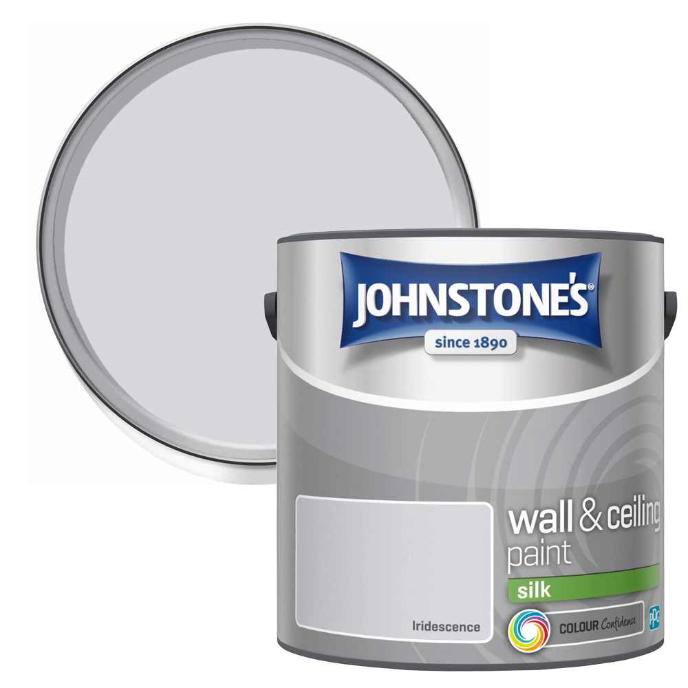 Johnstone's Walls & Ceilings Iridescence Silk Emulsion Paint 2.5L Image 1