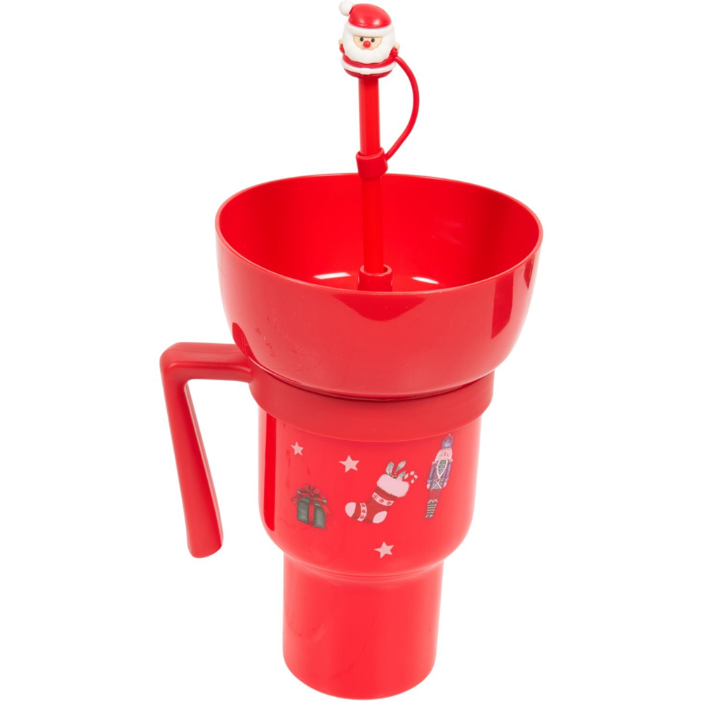 Snack Cup with Straw and Topper Image 9
