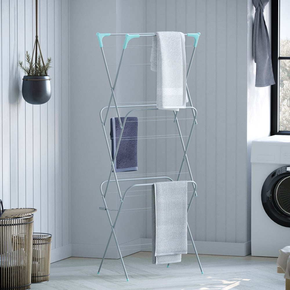 Home Vida 3 Tier Clothes Airer Image 2