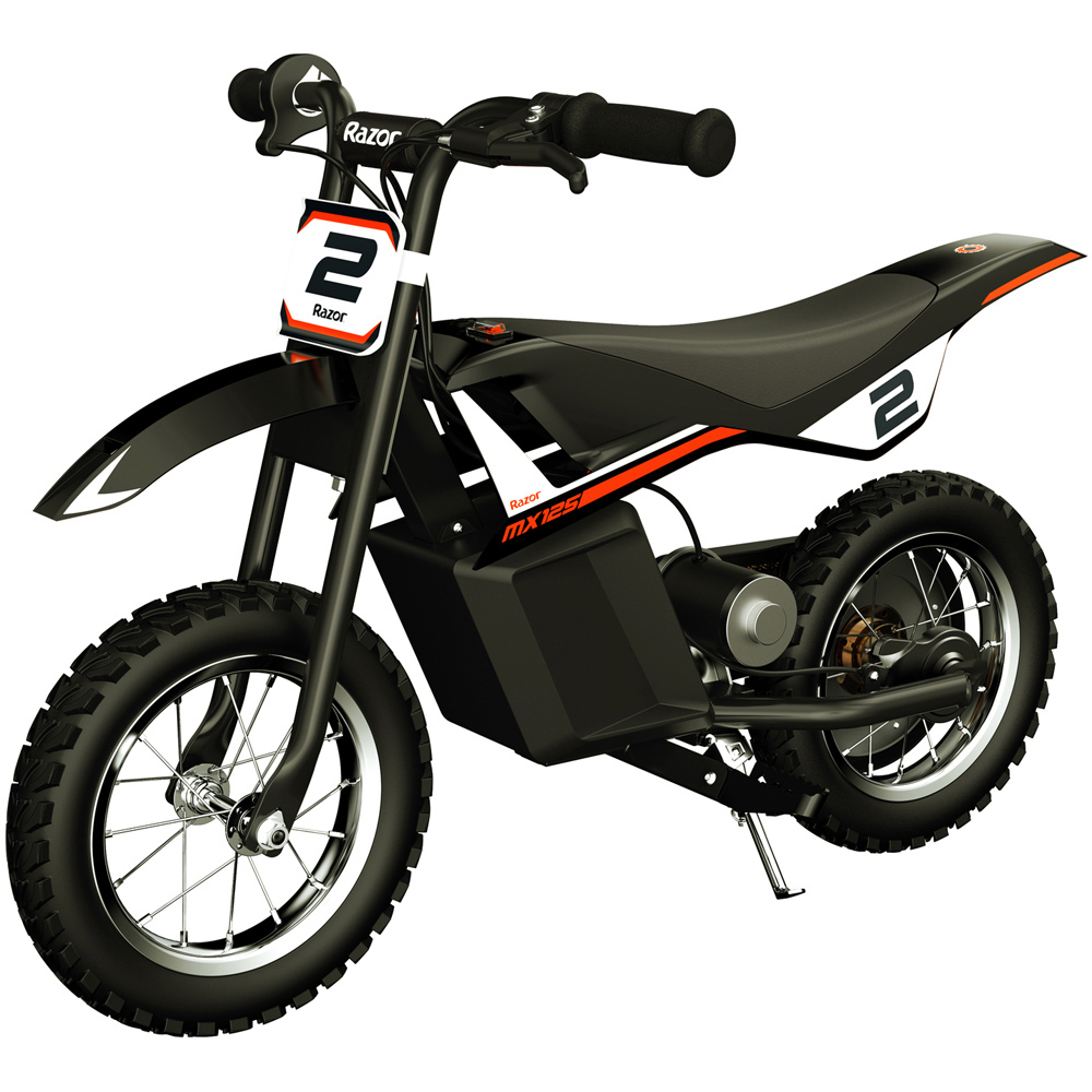 Razor MX125 12 Volt Black Dirt Rocket Bike Image 1