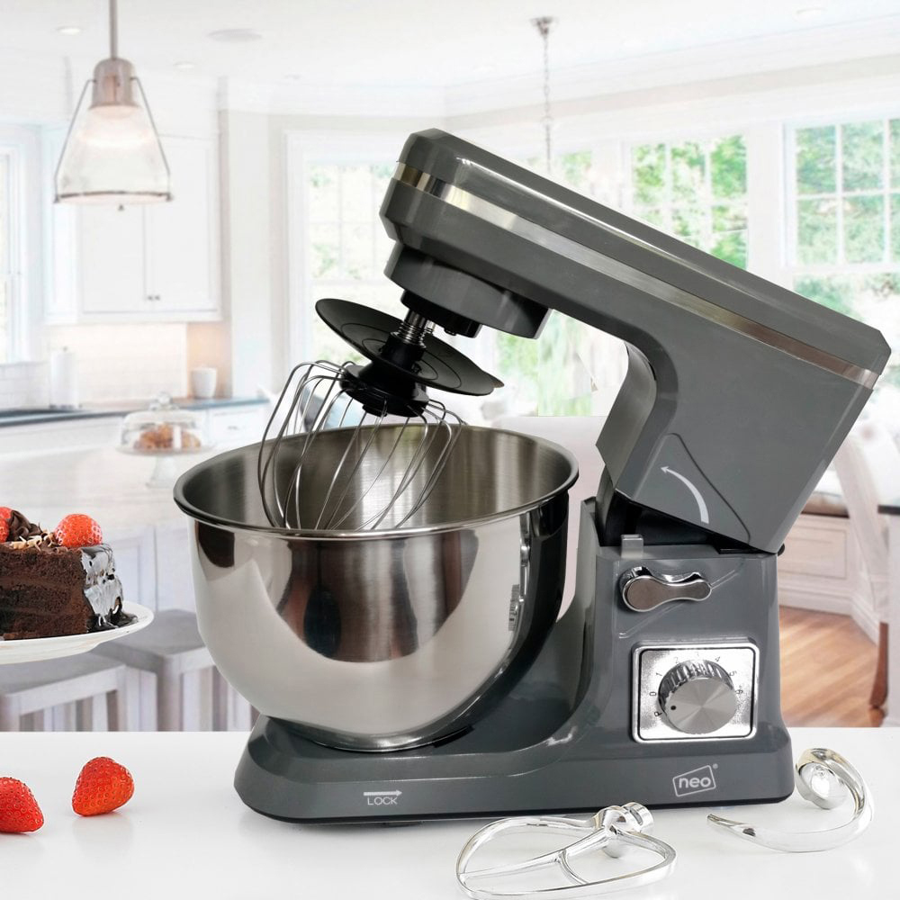 Neo Grey 5L 6 Speed 800W Electric Stand Food Mixer Image 2