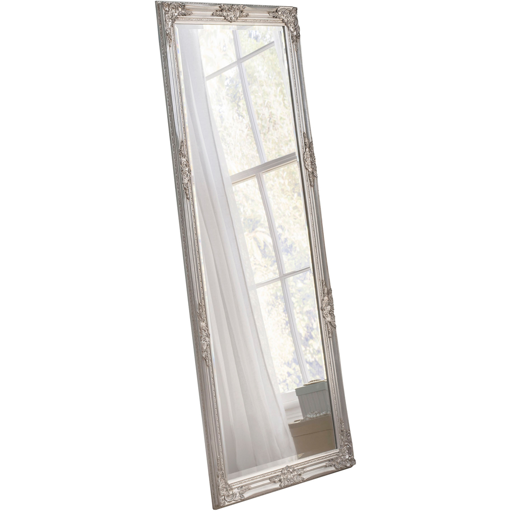 Yearn Silver Carved Full Length Mirror 163 x 74cm Image 1