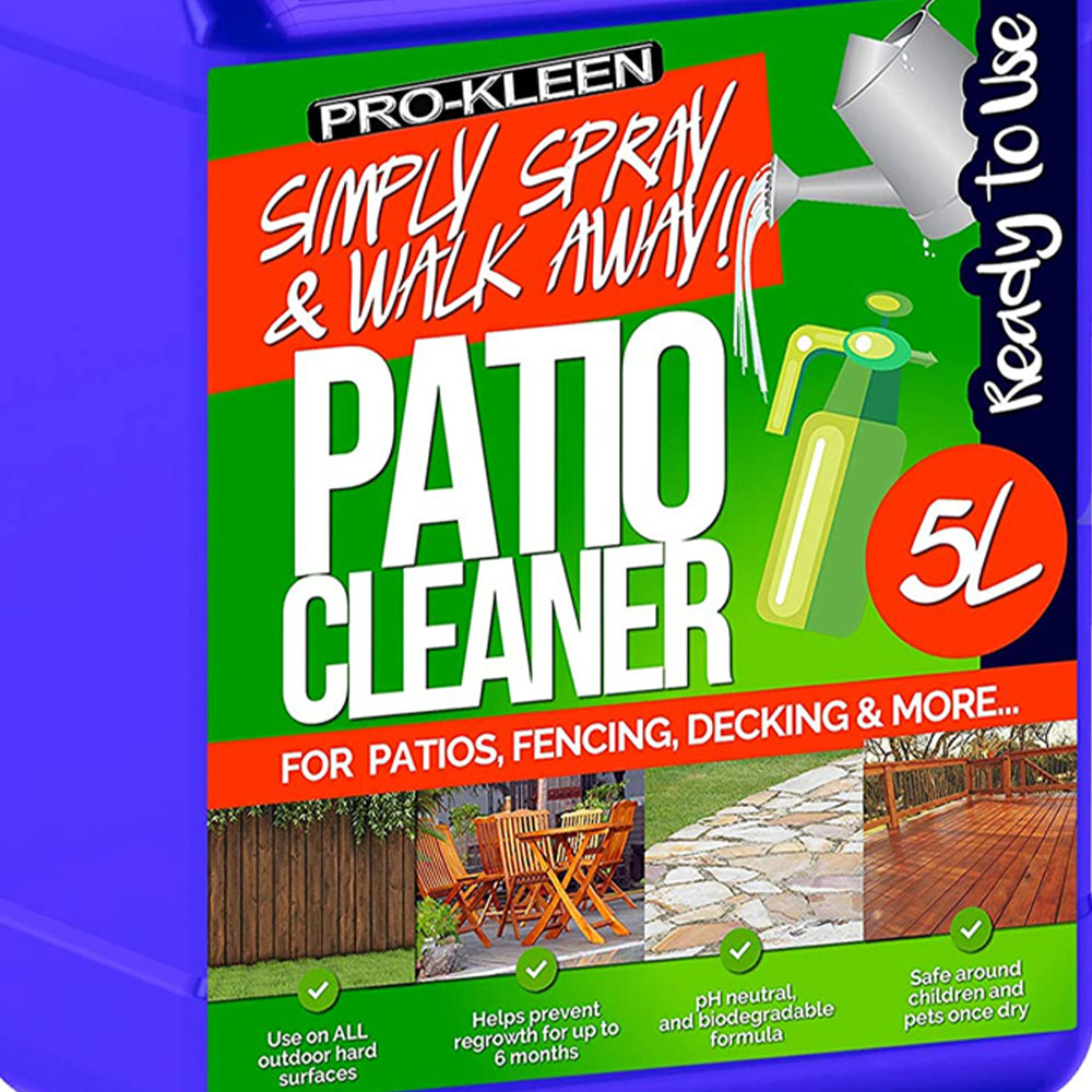 Pro-Kleen Ready to Use Simply Spray & Walk Away Patio Cleaner 5 Litres Image 2
