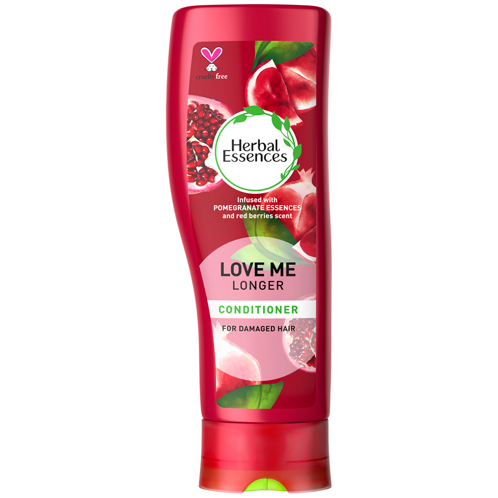Herbal Essences Love Me Longer Conditioner with Pomegranate Essences 400ml Image 1