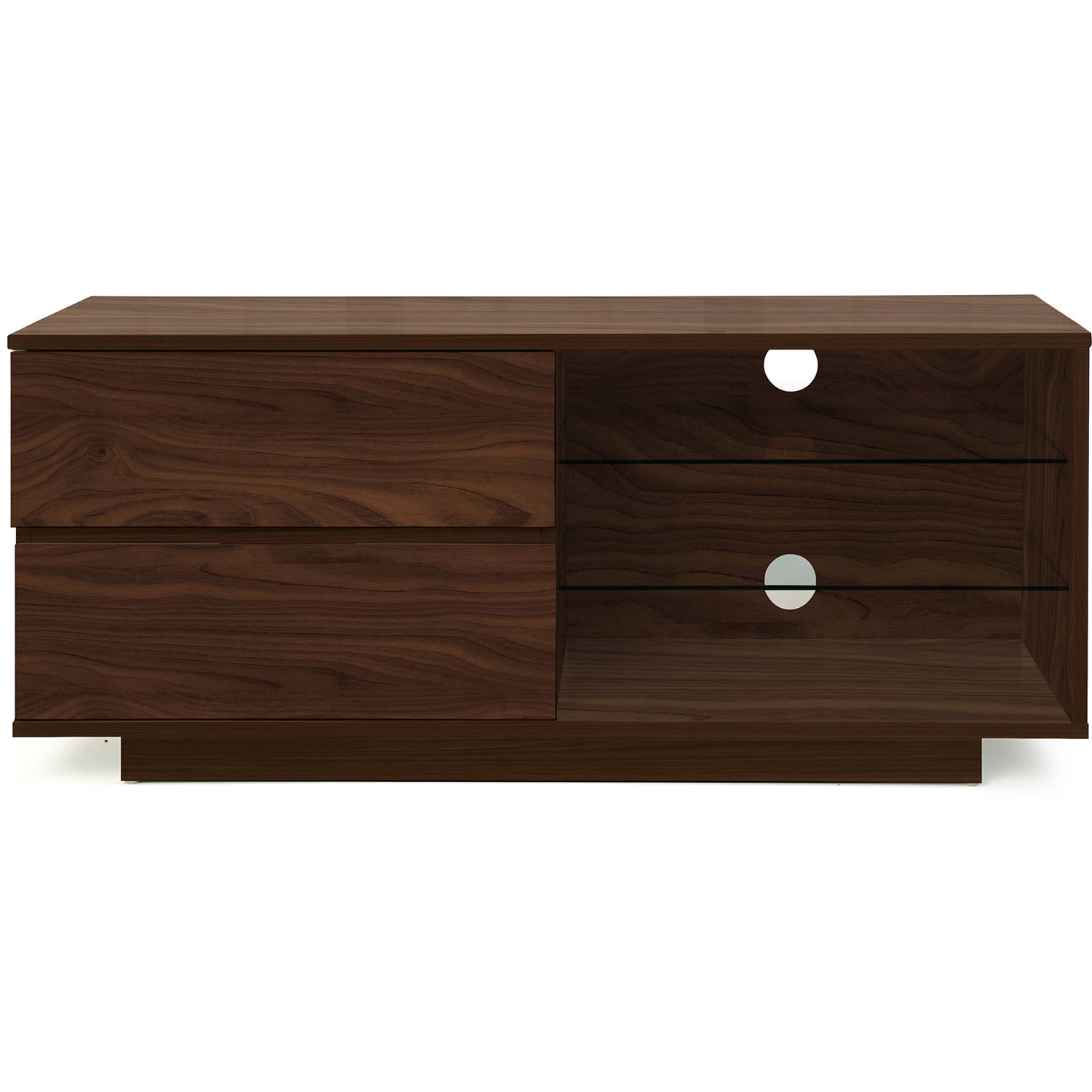 Centurion Supports Gallus 2 Drawer 3 Shelf Premium Walnut TV Unit Image 2