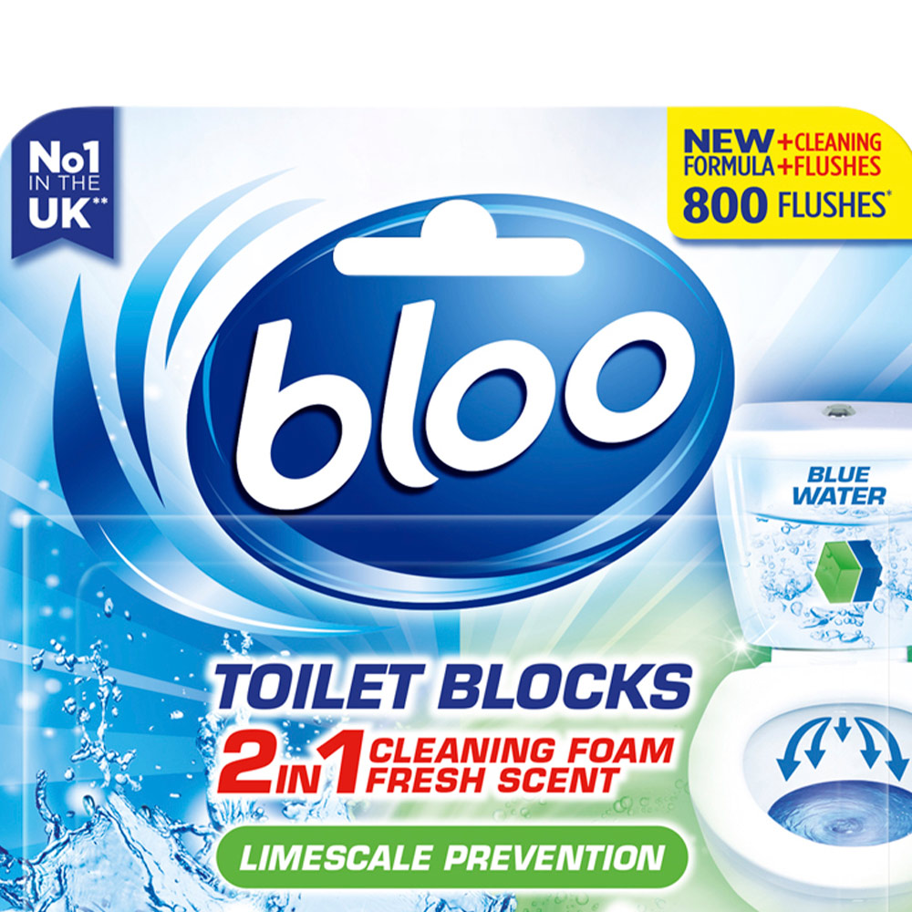 Bloo Toilet Blocks Limescale Prevention 2 x 50g Image 2