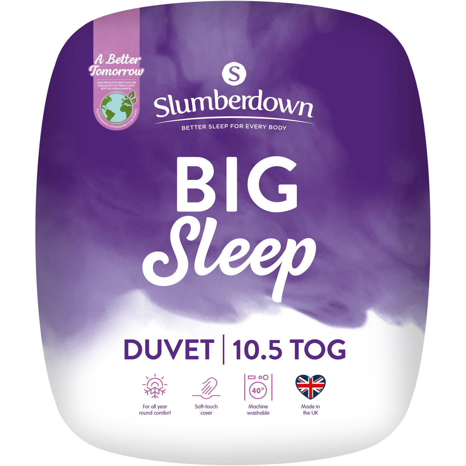 Slumberdown Big Sleep 10.5 Tog Duvet Double Image