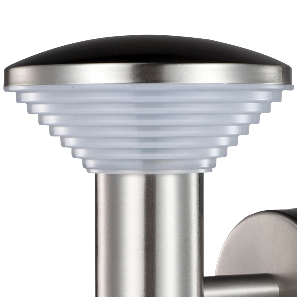 Luxform 230v Stainless Steel Trier Wall Light Image 2