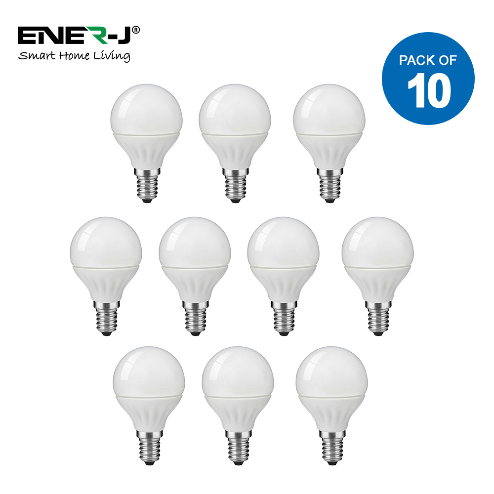 Ener-J 4W E14 6000K LED Golf Ball Lamp 10 Pack Image 3