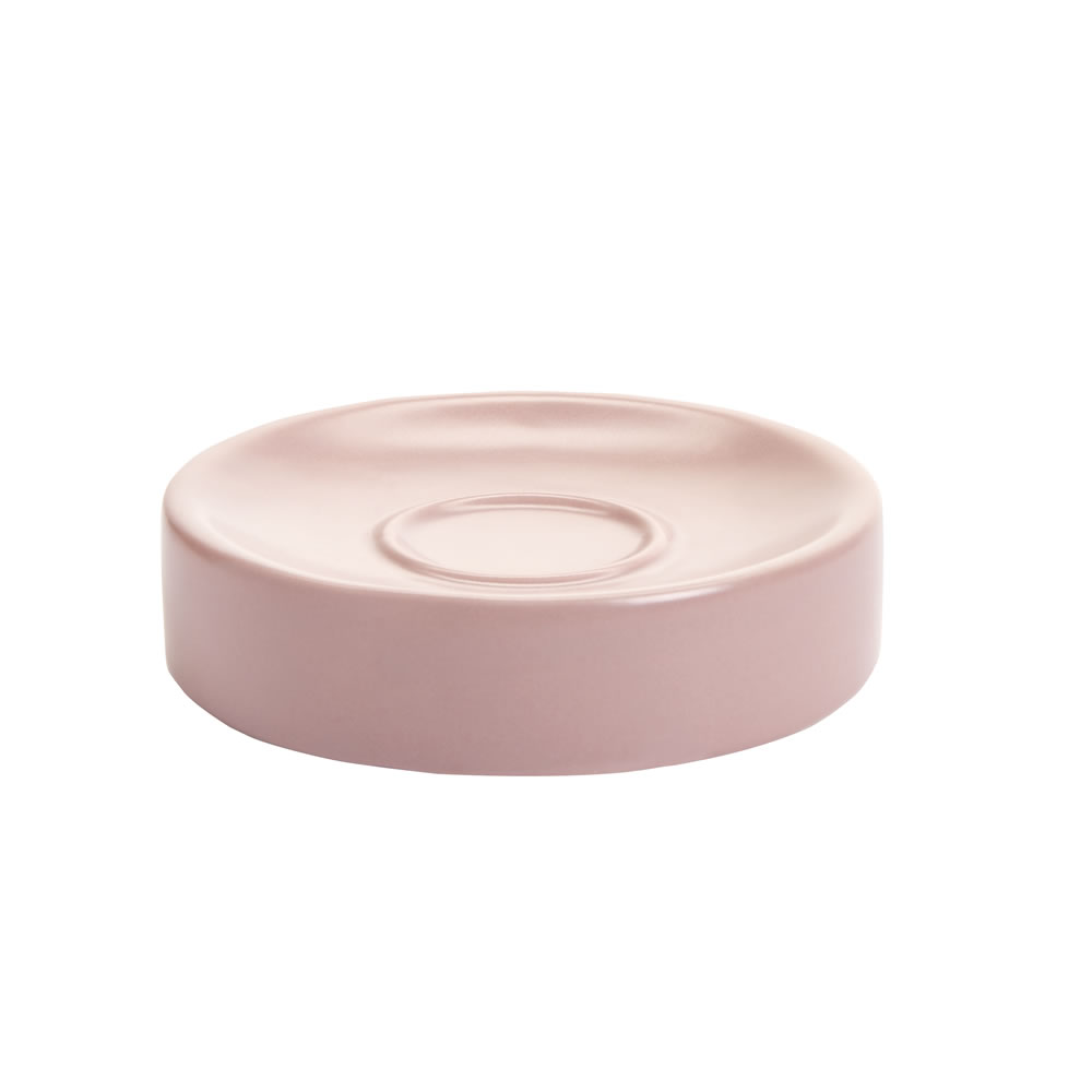 Wilko Treasured Soap Dish Pink Wilko