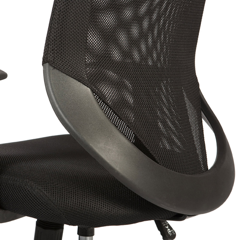 Teknik Nova Black Mesh Swivel Office Chair Image 5