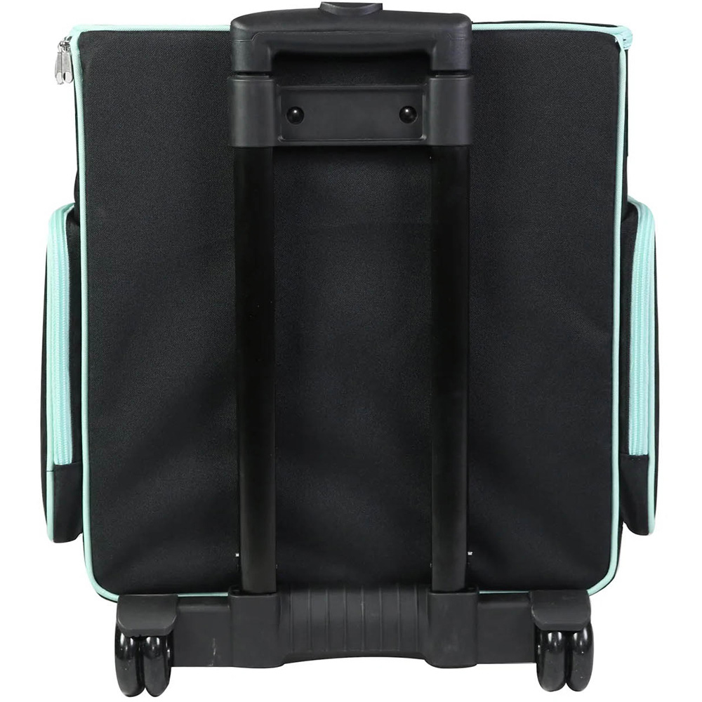Everything Mary EVM12855-1 Black and Mint Craft Trolley Bag 35.5 x 20.3 x 38.7cm Image 8