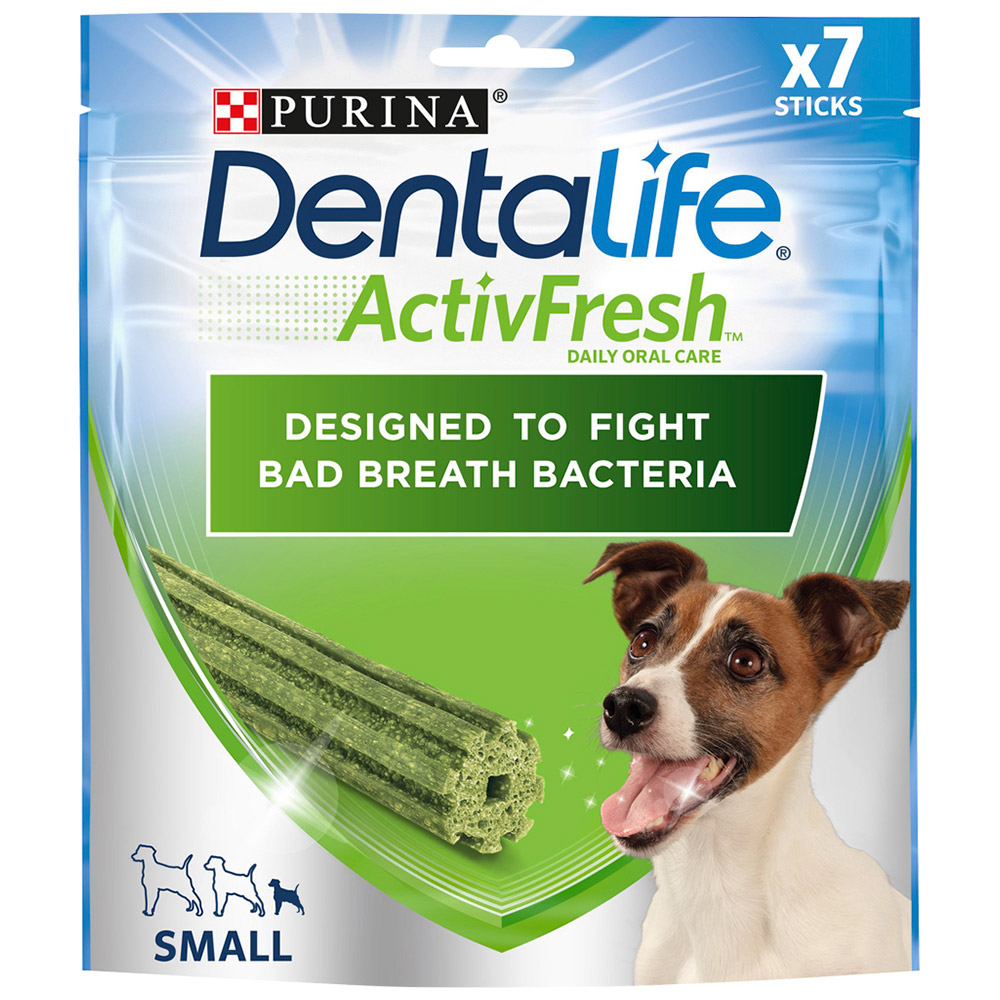 Purina Dentalife ActivFresh Small Dog Sticks 7 Pack Image 1