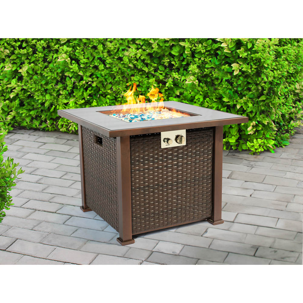 MDA Designs Ostara Propane Outdoor Firepit Image 7