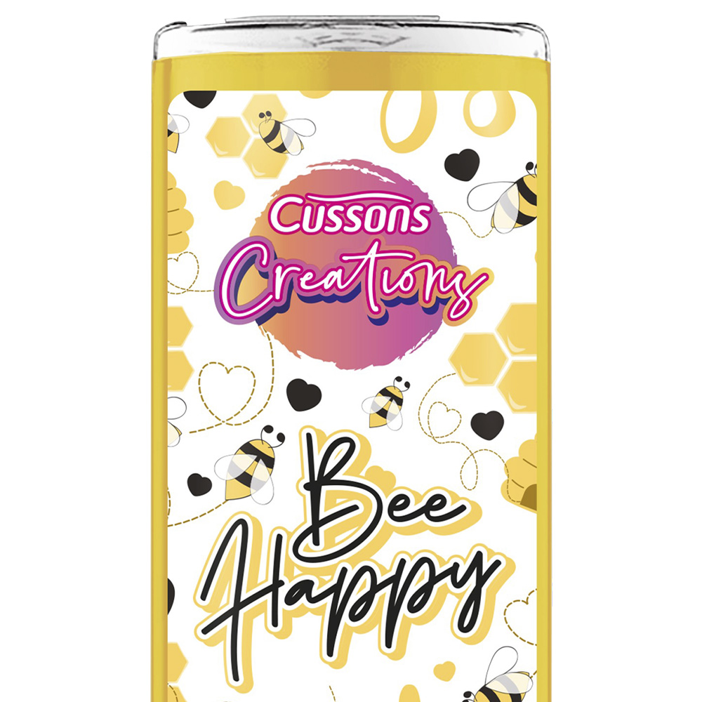 Cussons Creations Bee Happy Orange Blossom and Lemon Drops Shower Gel 250ml Image 2