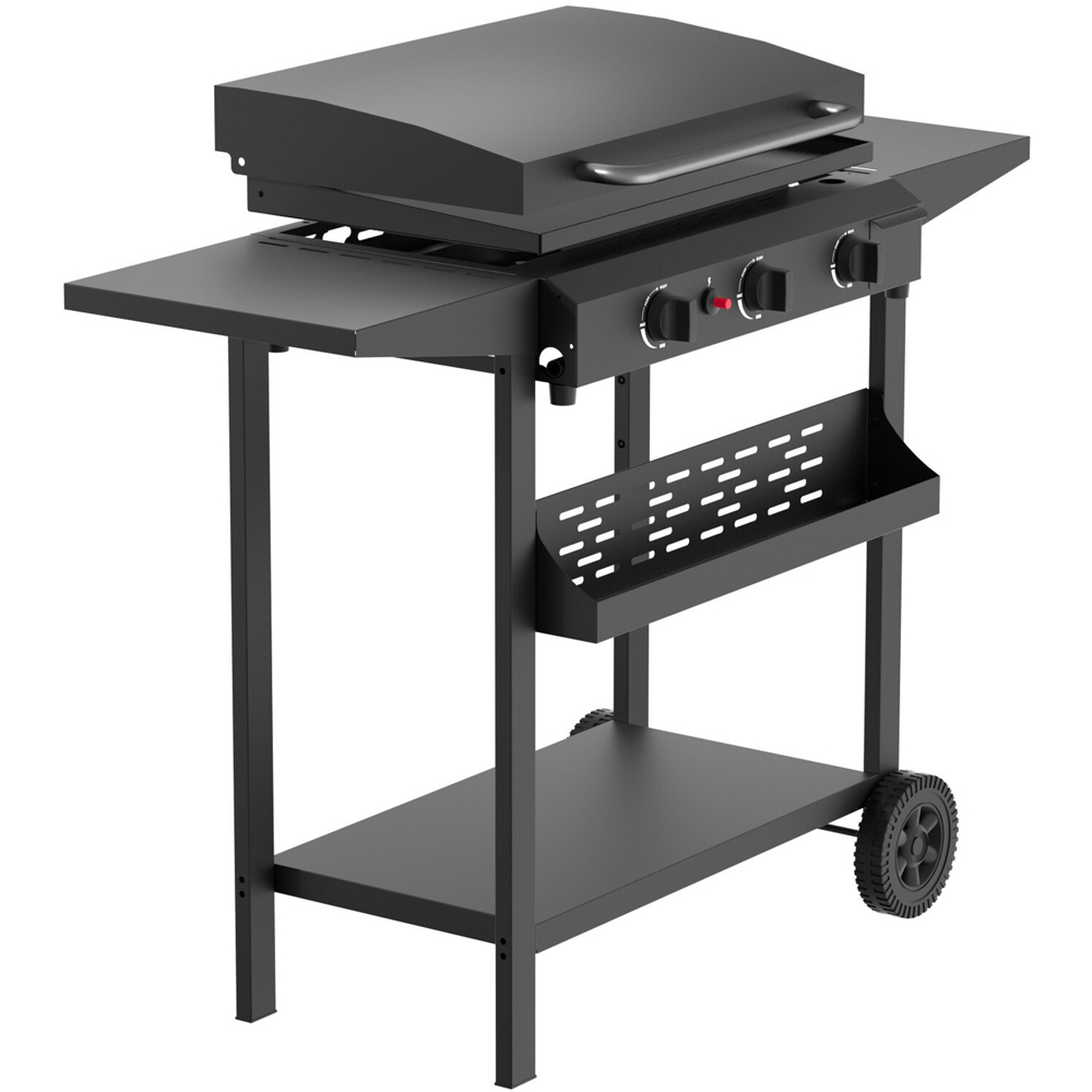 Black Columbus 3 Burner Plancha Image 5