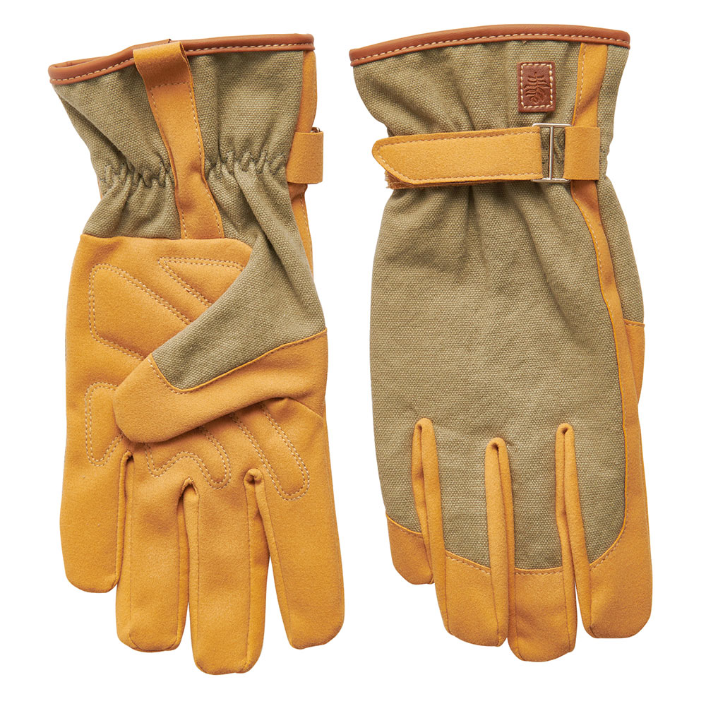 Wilko Green Professional Gloves with Strap Wilko