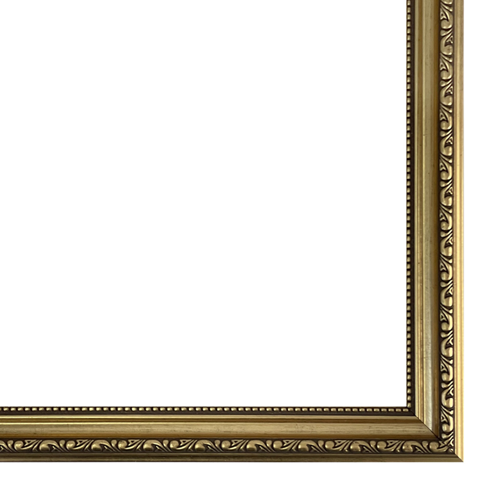 Frames by Post Shabby Chic Antique Gold Photo Frame 16 x 12 Inch Image 3